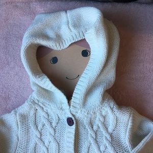 GAP toddler girls button up sweater